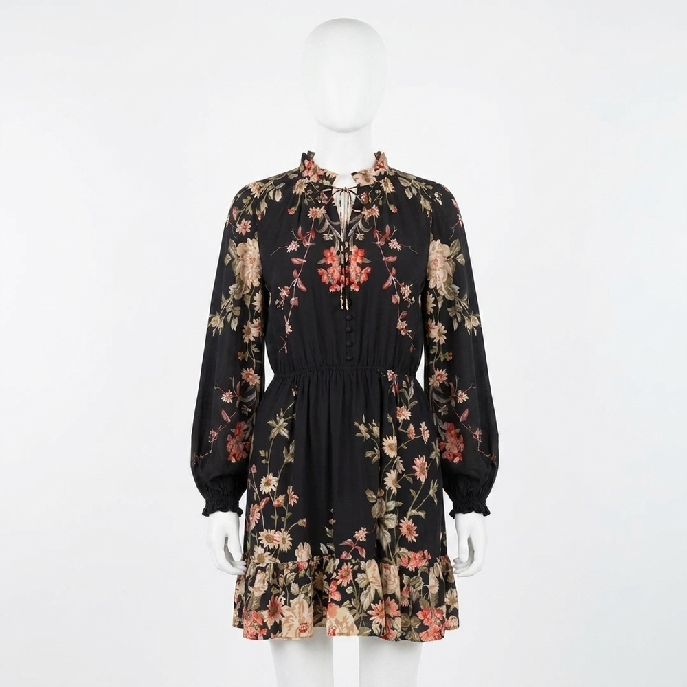 NEW SEA jolie mini dress in multi